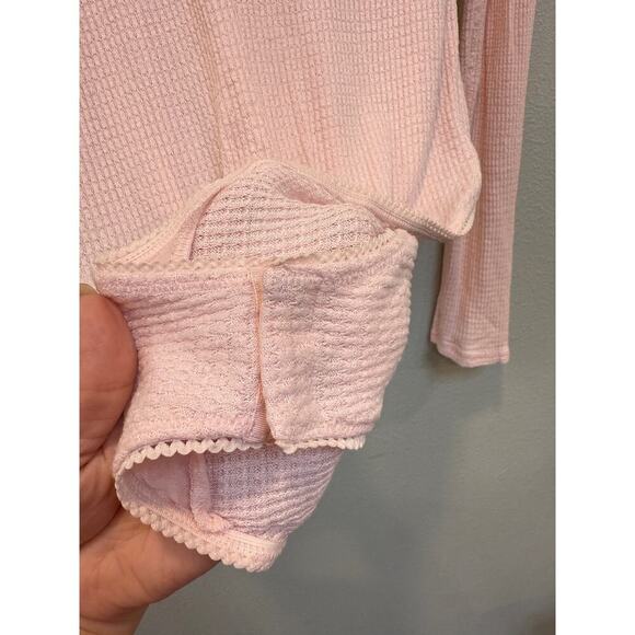 NWOT Free People Long Sleeve Turtleneck Bodysuit Rose;Medium - Picture 5 of 7